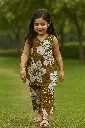 Nature Bloom Co-ord Set for Girls
