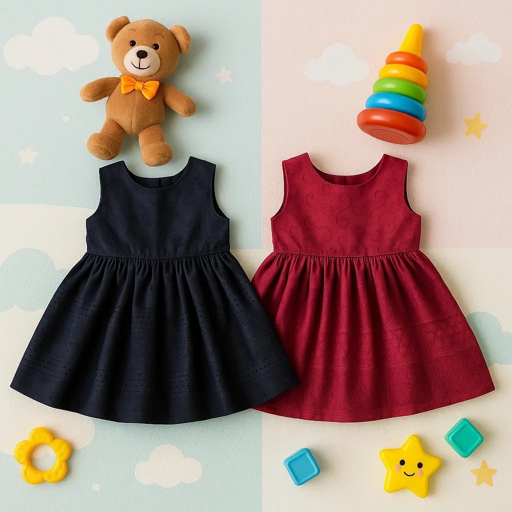 Chikankari Blossom Dress