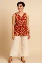 Floral Printed Short Kurta (Tunic) for Women